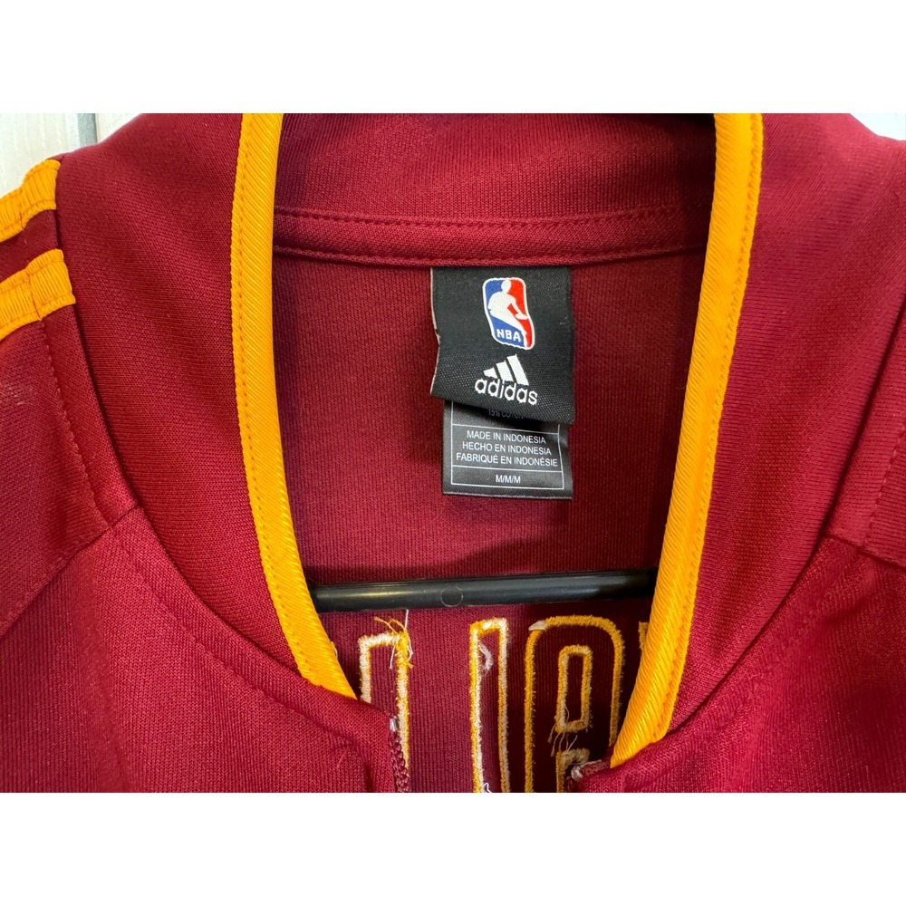 NEW Adidas Cavaliers NBA On-Court Track Jacket Full Zip Women's Sz Medium 5708W - Picture 3 of 6